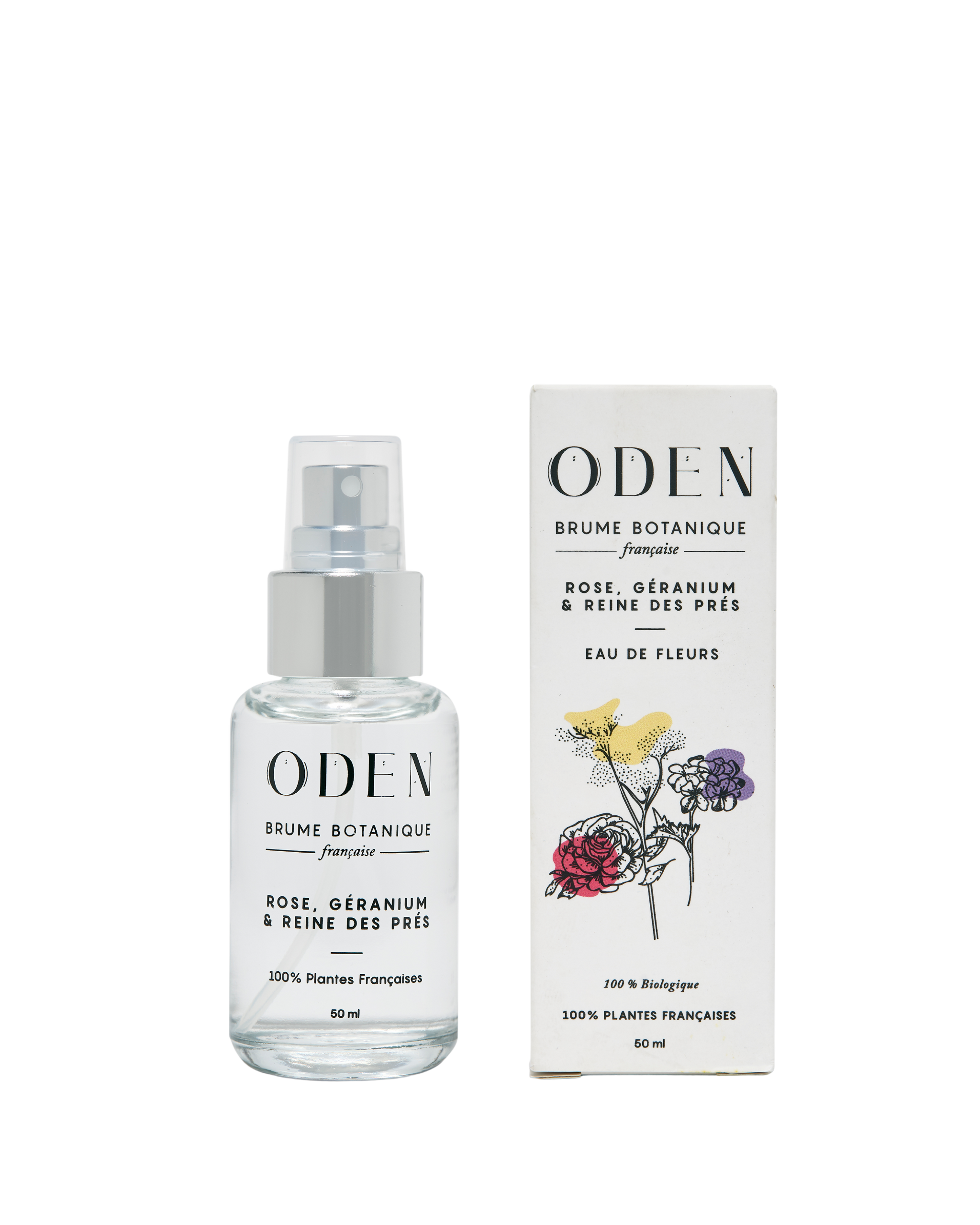 ODEN Brume Botanique Rose 50 ml